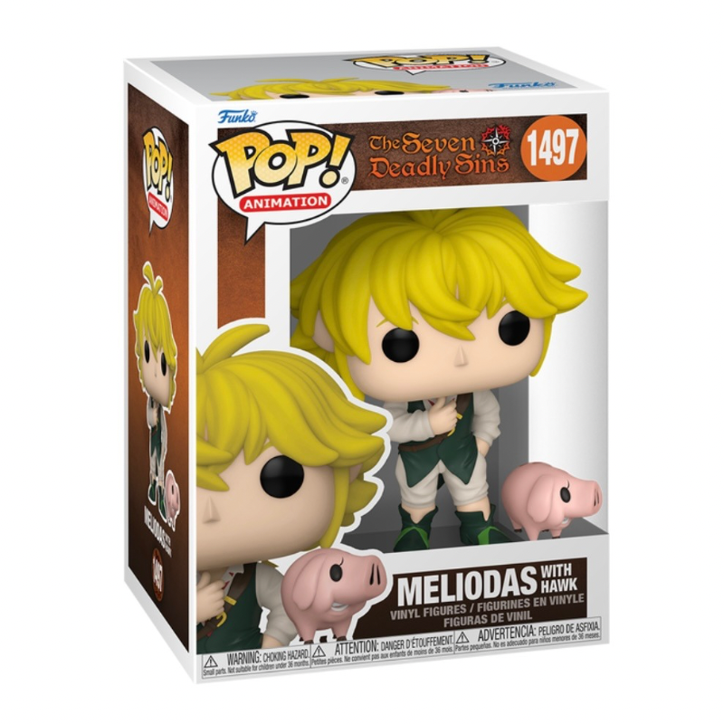 Meliodas with Hawk #1497