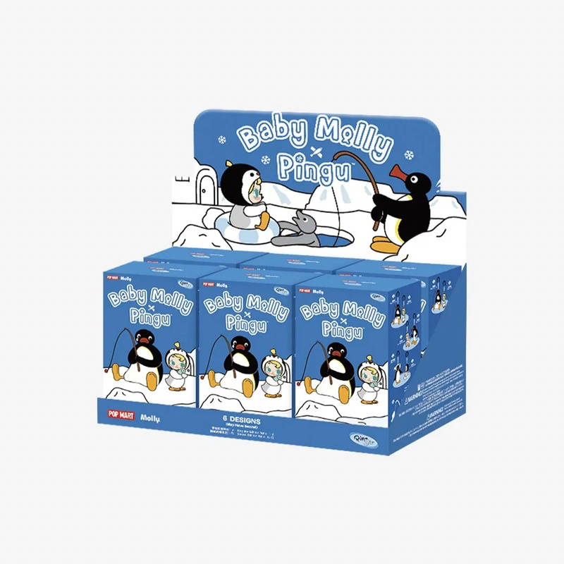 Molly x Pingu Pop mart