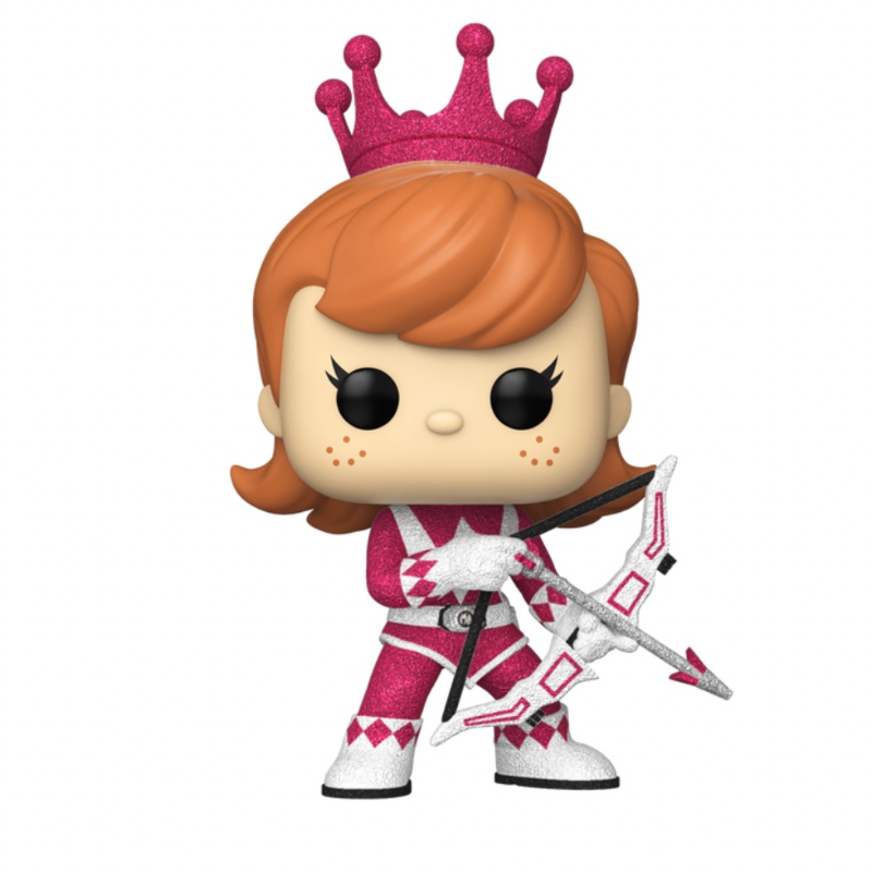 Franny Funko as pink Ranger Fundays Exclusive Show Only (Detalle en caja)