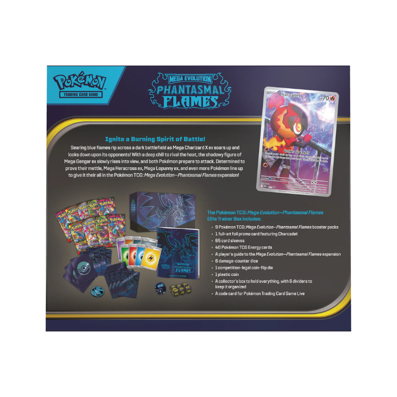 Elite Trainer box Phantasmal Flames ETB Español (PREVENTA)